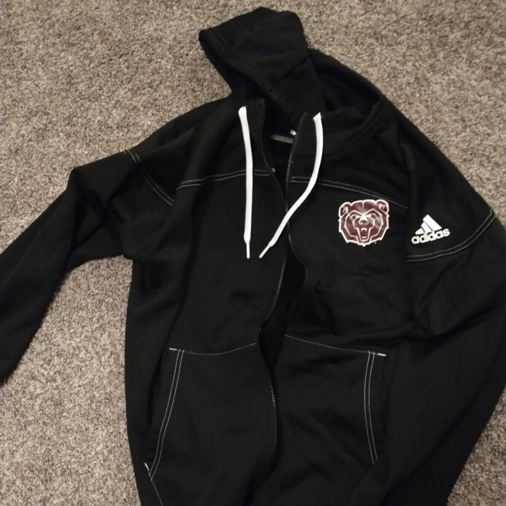 Adidas Stadium Full Zip Hoodie Large - Missouri State Football